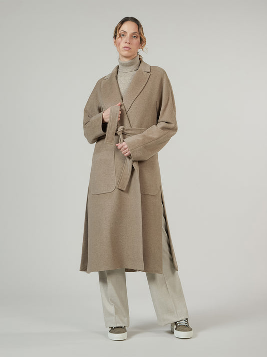 Cappotto vestaglia in cashmere avena cpt010_rcapi_002t93