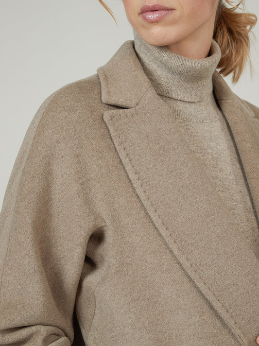 Cappotto vestaglia in cashmere - Cappotto vestaglia in cashmere alt - 002