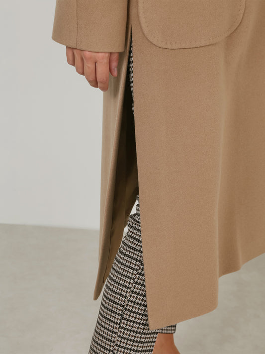 Cappotto vestaglia in cashmere - Cappotto vestaglia in cashmere alt - 002