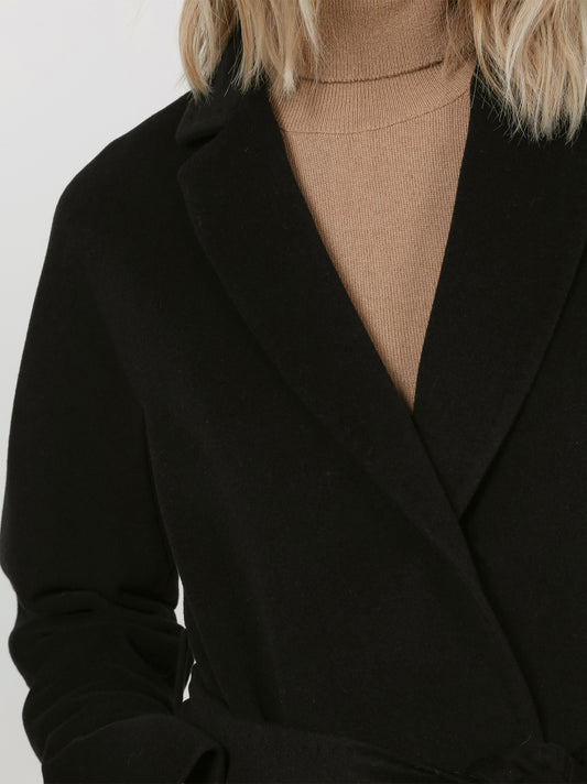 Cappotto vestaglia in cashmere - Cappotto vestaglia in cashmere alt - 002