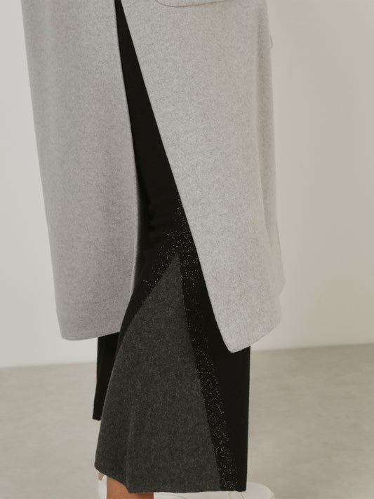 Cappotto vestaglia in cashmere - Cappotto vestaglia in cashmere alt - 002