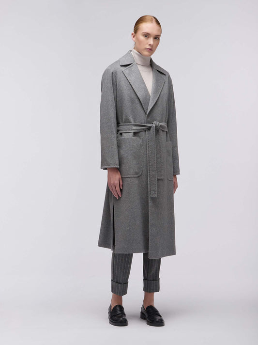 Cappotto vestaglia in cashmere grigio chiaro cpt060_n_f2520a_gch004