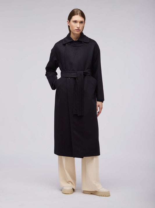 Cappotto in lana cashmere doppio petto con rever notte cpt061_bn_f2520b_not004