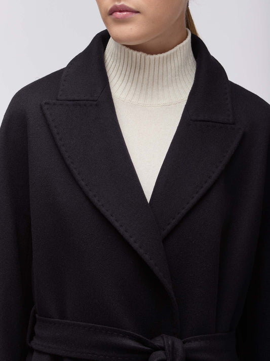 Cappotto vestaglia over in cashmere - Cappotto vestaglia over in cashmere alt - 002