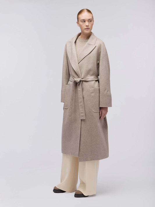 Cappotto vestaglia over in cashmere crema cpt065_n_f2520a_cre001