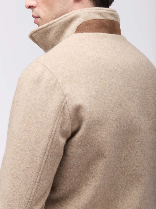 Bomber in lana cashmere - Bomber in lana cashmere alt - 002