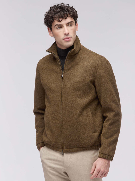 Bomber in lana cashmere fango gias99_col3_tfango