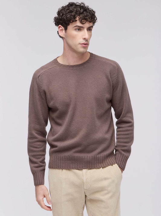 Felpa girocollo fango mac053_col3_tfango