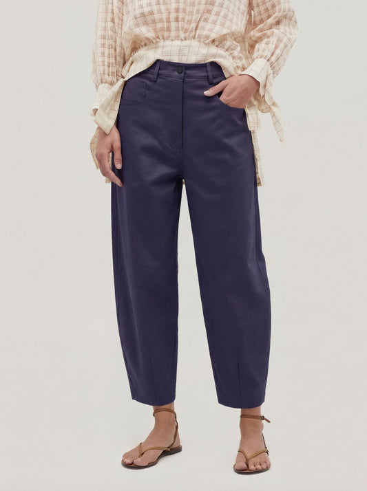 Pantalone a palloncino in gabardine - Pantalone a palloncino in gabardine alt - 002