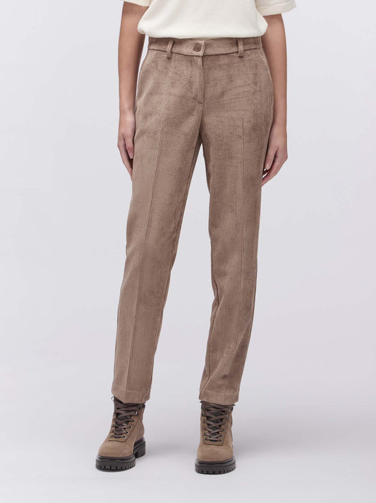 Pantalone slim fit in velluto tortora png237_col3_tortor