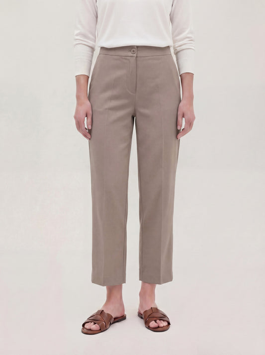 Pantalone diritto con risvolto beige png257_col3_tbeige