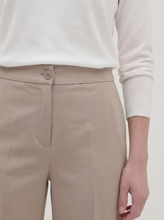 Pantalone diritto con risvolto - Pantalone diritto con risvolto alt - 002